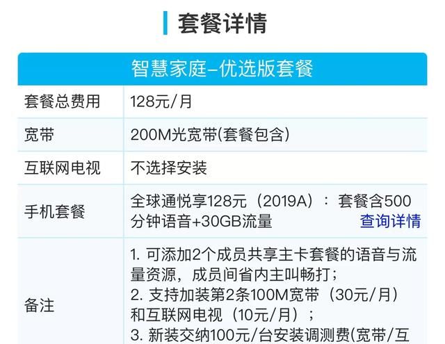 想换电信宽带,有什么套餐可以推荐吗