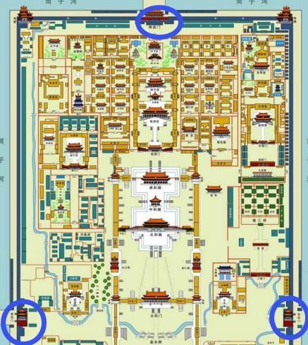 皇帝出入故宫时走哪个门(皇帝从故宫哪个门出宫)